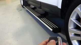 RANGE ROVER sport eletric deployable side step [upl. by Nwahsel]