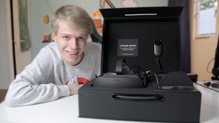 Unboxing the Oculus Rift CV1 Nathie Unboxes [upl. by Lubow]