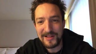 Frank Turner announce Belgrade show on Serbian [upl. by Magdalena891]