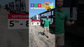 All Season RV  Ohio RV Supershow  RV Fall Fest rvshow cleveland rvlife family camping [upl. by Comptom]