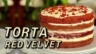 Torta Red Velvet ♡ Receta  Santi Cocina [upl. by Buhler]