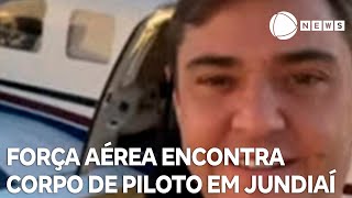 Força Aérea localiza corpo de piloto de avião que estava desaparecido em Jundiaí [upl. by Cheng576]