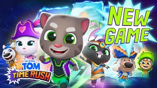 Talking Tom Gold Run vs Talking Tom Hero Dash vs Talking Tom Time Rush Funny Fails amp Falls Gameplay [upl. by Sorac]