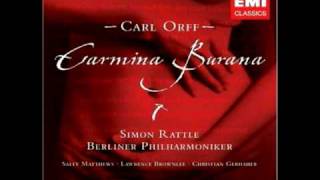 Carmina Burana  O Fortuna Simon Rattle Berliner Philharmoniker [upl. by Llehcsreh]