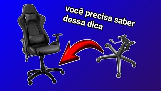 Como consertar o pistão de uma cadeira game ou de uma cadeira de escritório [upl. by Naloj319]