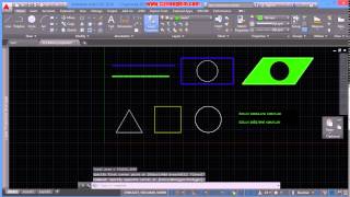 autocad 2016 eğitim seti özellik sorgulama komutları [upl. by Anderer227]