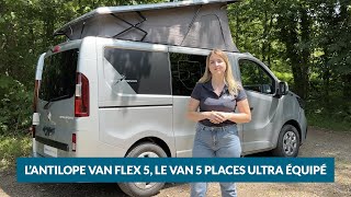 Renault Trafic Antilope Van Flex 5 le van ultraéquipé 5 places [upl. by Latsyrhc]