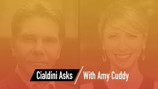 Cialdini Asks Amy Cuddy [upl. by Einnaoj]