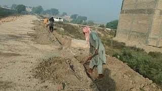 Excavation with labour for colony gas line [upl. by Audrey]