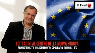 Rosario Trefiletti  I Cittadini al centro della nuova Europa [upl. by Lemak]