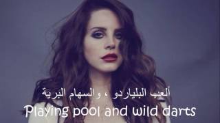 Lana del ReyVideo Games مترجمة [upl. by Enirehtahc]