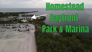 Homestead Bayfront Park amp Marina Aerial Footage [upl. by Akiaki]