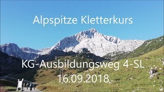 Alpspitze KG Ausbildungsweg September 2018 [upl. by Bass]