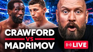 CRAWFORD vs MADRIMOV  Live From Los Angeles 🇺🇸 [upl. by Hamal]