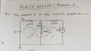 Gate Ec pyq 2022 Gate 2025Gate academy  nptel gate gateexam gate2021viralshorts shortsvideo [upl. by Groome711]