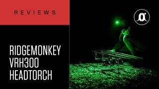 CARPologyTV  RidgeMonkey VRH300 Headtorch Review [upl. by Boswall]