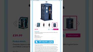 Doctor Who Fugitive Doctor and Tardis Pre Order [upl. by Charry]