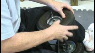 How to Mount a Small Tire on Wheel [upl. by Dawson]