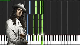 Pancreas  quotWeird Alquot Yankovic  Synthesia MIDI File [upl. by Rennie184]