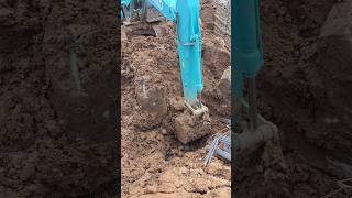 Pile cap core wall excavation shorts construction [upl. by Asikal]