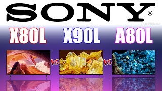 2023 Sony Bravia KDX80L vs XRX90L vs XRA80L 4k TV Comparison  KDX80L vs XRX90L vs XRA80L [upl. by Tempa181]