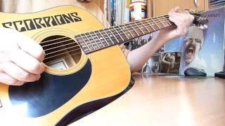 SCORPIONS quotNo One Like Youquot Part 1 Guitar Lesson  Leçon de Guitare [upl. by Yasdnil116]