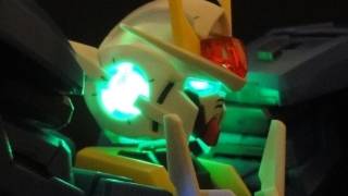 MG 00 Raiser Part 7 Lights Gundam 00 gunpla model review [upl. by Sonafets]