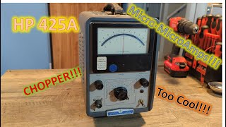 1959 HP 425A MicroVoltAmmeter [upl. by Taam230]