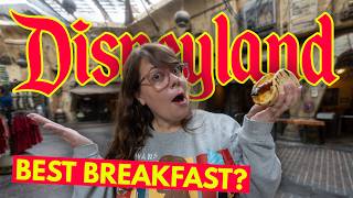 We Tried EVERY Breakfast Item at Disneyland  Which Is The Best [upl. by Neenej]