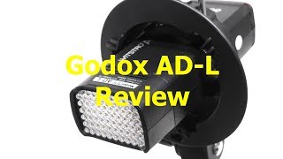 Godox ADL LED attachment for AD200 Flash Unit Review [upl. by Elamor552]