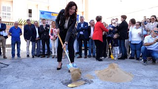 Acto de colocación de la primera piedra del residencial ‘Siglo XXI’ de Down Almería Asalsido [upl. by Vaules663]