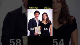 Actors and wife age  shorts trending viralvideo ytshorts actor wife [upl. by Quennie]