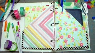 Cheap DIY Planner Tutorial [upl. by Scrivings]