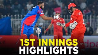 PSL 9  1st Innings Highlights  Islamabad United vs Karachi Kings  Match 24  M2A1A [upl. by Nosmirc]