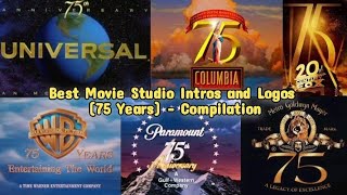 Best Movie Studio Intros and Logos 75 Years  Compilation [upl. by Zamir]