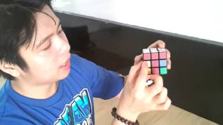 How to solve Rubiks cube Tagalog version [upl. by Ettenoj]