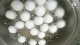 ரசகுல்லா juicy spongy rasagullamilk sweet recipe in TamilBengali sweet [upl. by Chloris]