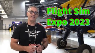 Thoughts on Flight Sim Expo 2023  Flight Simulation Association [upl. by Sidwohl181]