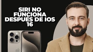 Cómo Arreglar quotOye Siriquot Que No Funciona Después de Actualizar a iOS 16  Algo Falló en SIRI [upl. by Platto]