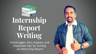 How to write Internship Report  Important Tips for Internship Report Writing  Dr Sandeep Rathod [upl. by Kelula]