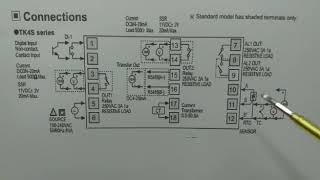 Autonics TK4  How to wiring amp change setting PT100 ohm  RTD temperature sensor [upl. by Bigelow531]