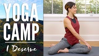 Yoga Camp  Day 13  I Deserve [upl. by Fessuoy]