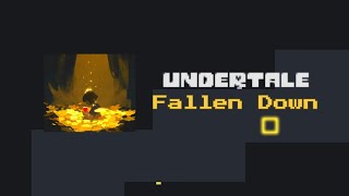 Fallen Down  Undertale  bouncing square FULL VERSION [upl. by Enel681]