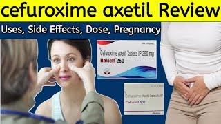 Cefuroxime axetil 500 mg 250 mg  Cefuroxime axetil 500 mg kis kaam aati hai  Uses Side Effects [upl. by Emlen307]