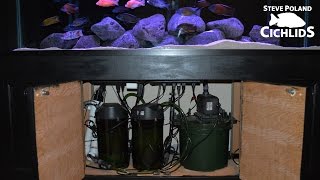 125g African Cichlid Aquarium  Equipment Walkthrough [upl. by Tildy]