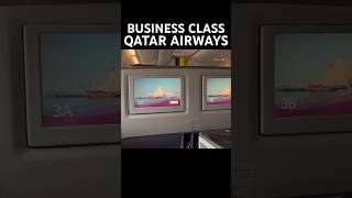 BUSINESS CLASS Qatar Airways shorts [upl. by Keifer540]