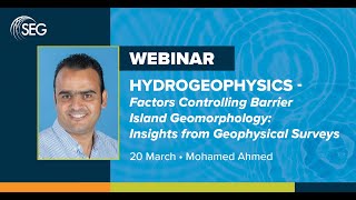 Hydrogeophysics  Factors Controlling Barrier Island Geomorphology Insights From Geophysical Surveys [upl. by Watkins65]