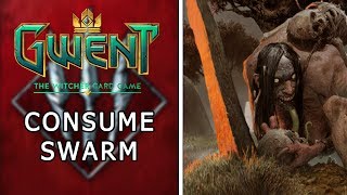 Gwent  Ranked Monsters Deck Guide  Consume Swarm [upl. by Labaw534]