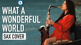 Louis Armstrong  What a Wonderful World  Saxophone Cover  Alexandra Ilieva  Thomann [upl. by Liuqnoj]