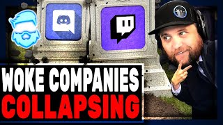 2 MORE Woke Companies Go Down Mass Layoffs At Discord amp Twitch ADMITS Its LOSING MONEY [upl. by Oelak]